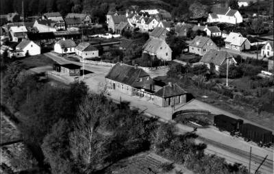 Bryrup station 1958 (KB)