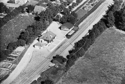 Kettinge station 1949. KB Sylvest Jensen